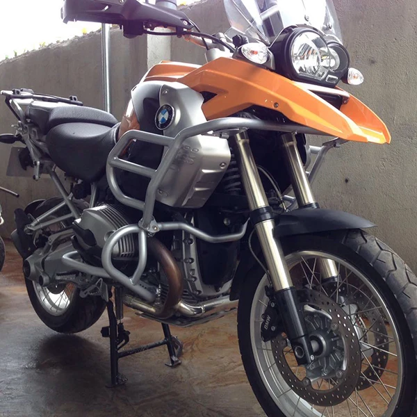 Для BMW R1200GS 2004 2005 2006 2007 2008 2009 2011 2012 верхняя + Нижняя защита двигателя шоссе бампер