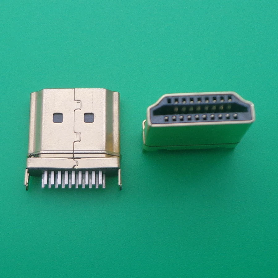 100 шт. 19 pin типа папа Штекерный интерфейс коннектор 2 ряда булавки 19Pin(10pin 9pin) 1 6 мм