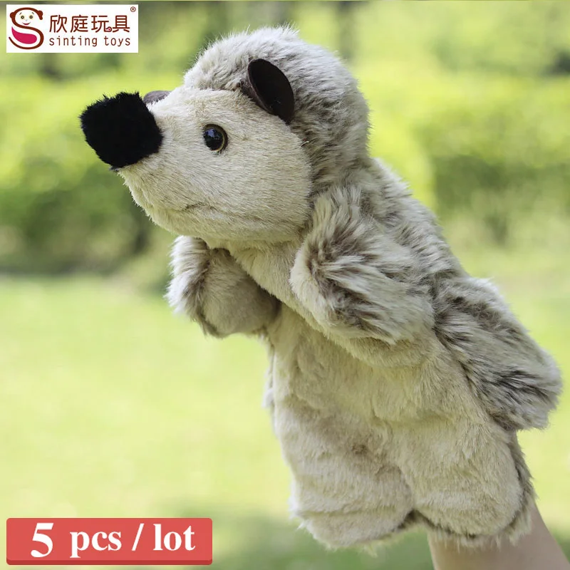 Новое поступление ежик куклы-марионетки для детей плюшевые стороны