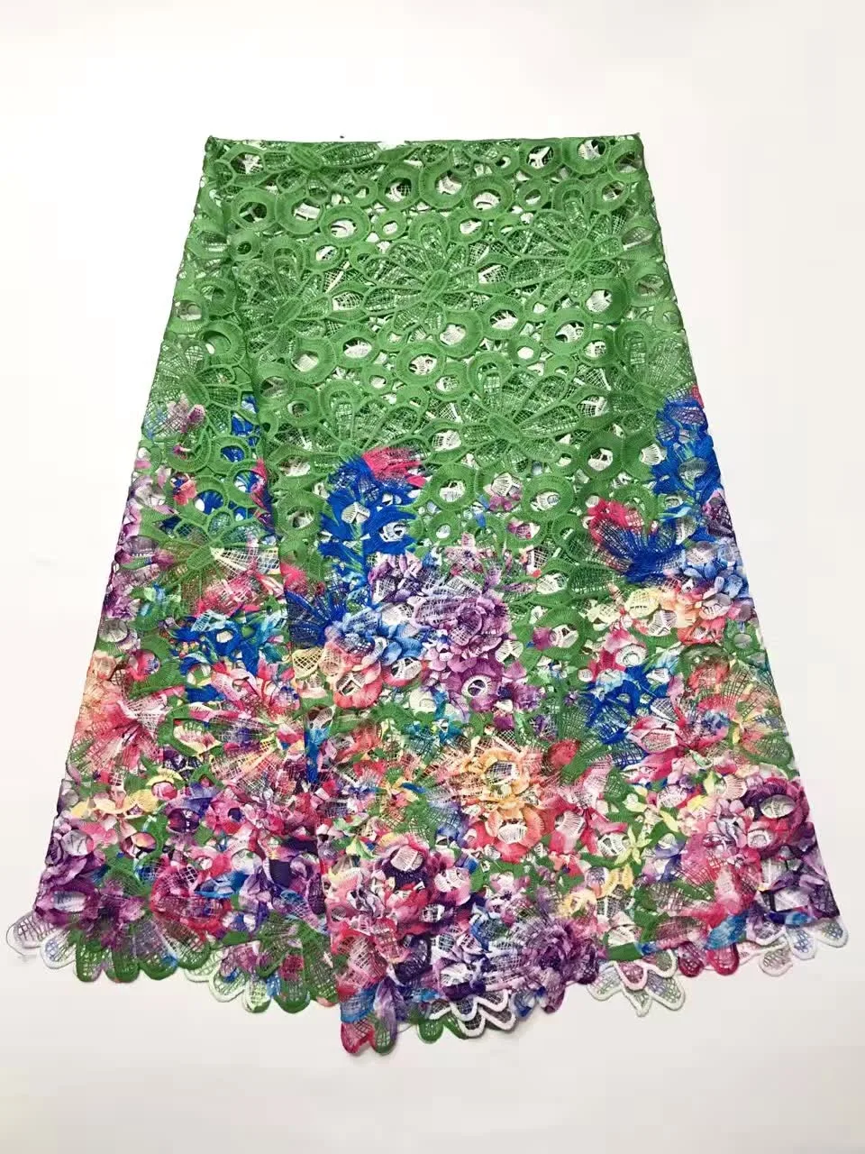 Французская чистая кружевная ткань 2017 последняя африканская гипюровая с