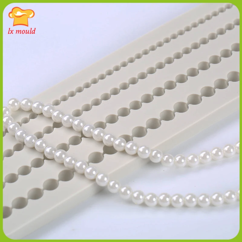 Жемчуг силиконовая форма для сахарных изделий Еда Класс сухой силиконовые формы