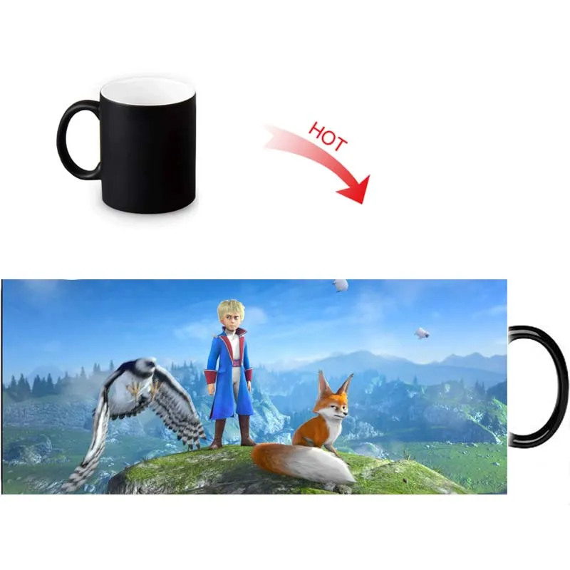 Забавная дорожная кружка Little Prince 12 унций чашка для кофе молока чая новые кружки