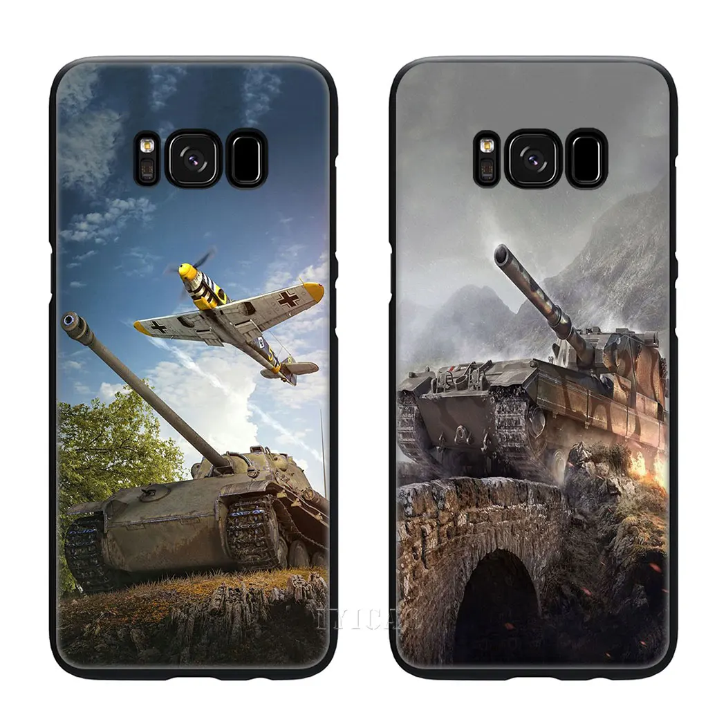 IYICAO world of tanks Soft Silicone Case for Samsung Galaxy S10 S9 S8 Plus S10e S6 S7 Edge Phone |