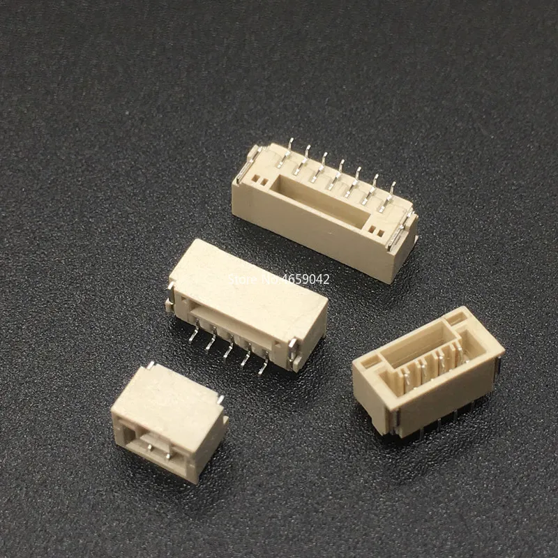 10 шт./лот GH 1 25 мм лежачий с замковым соединителем SMT горизонтальный 2P 3P 4P 5P 6P 8P
