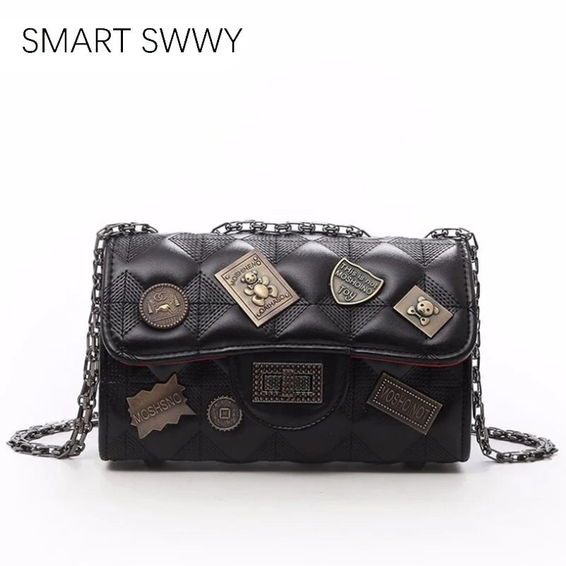 Роскошные сумки для женщин дизайнерские модные через плечо с цепочкой вечерние