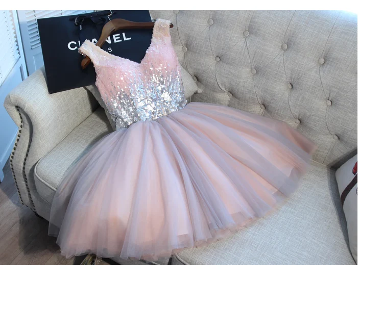 Новое поступление vestido Длинный Розовый Короткое вечернее платье на выход 2021