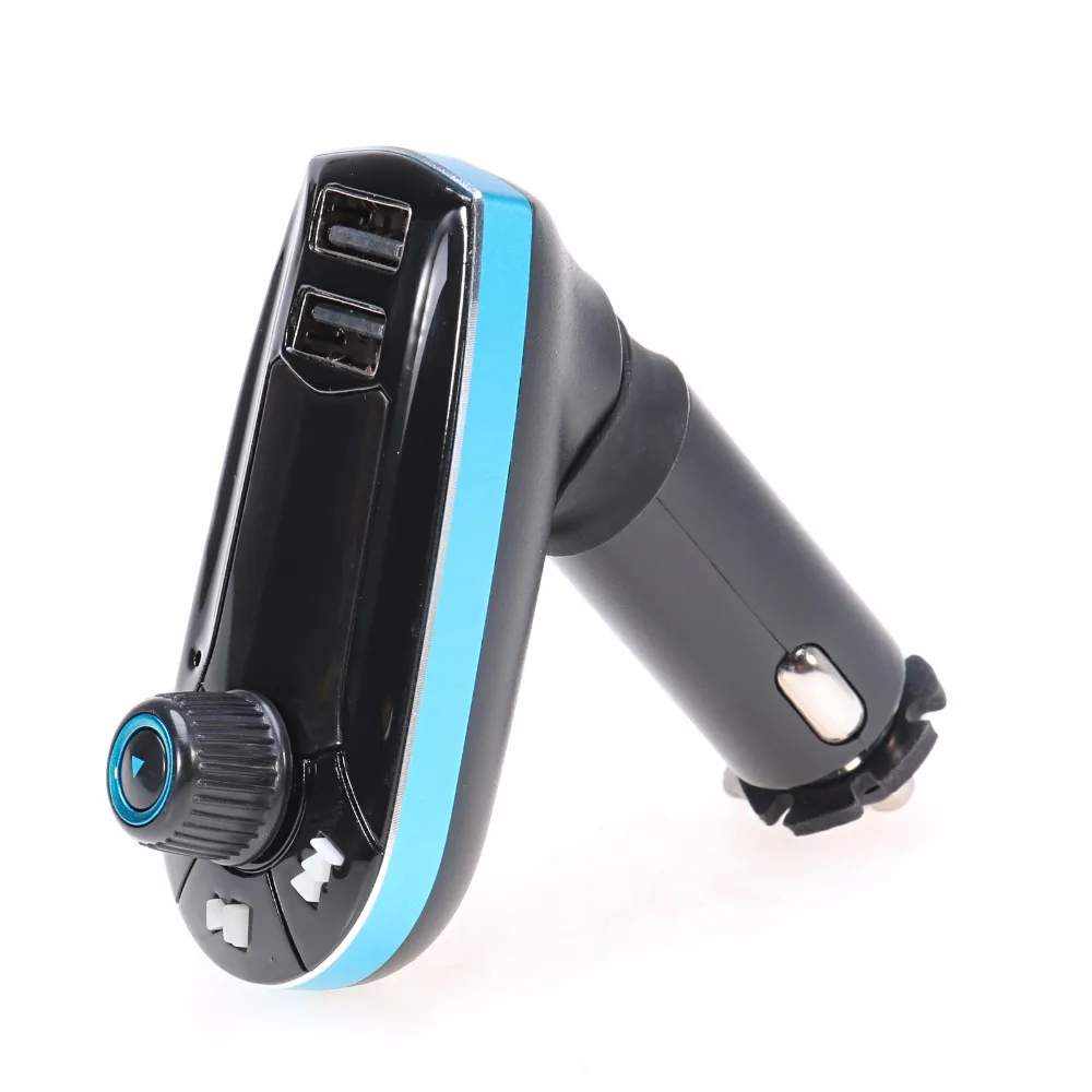 Мини Портативный Автомобильный MP3 плеер с ЖК экраном TF карта SD MMC Solt fm передатчик