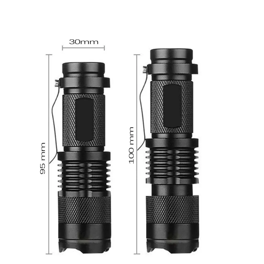 Регулируемый светодиодный УФ-фонарь SK68 CREE Фиолетовый 395nm лампа 14500 батарея для
