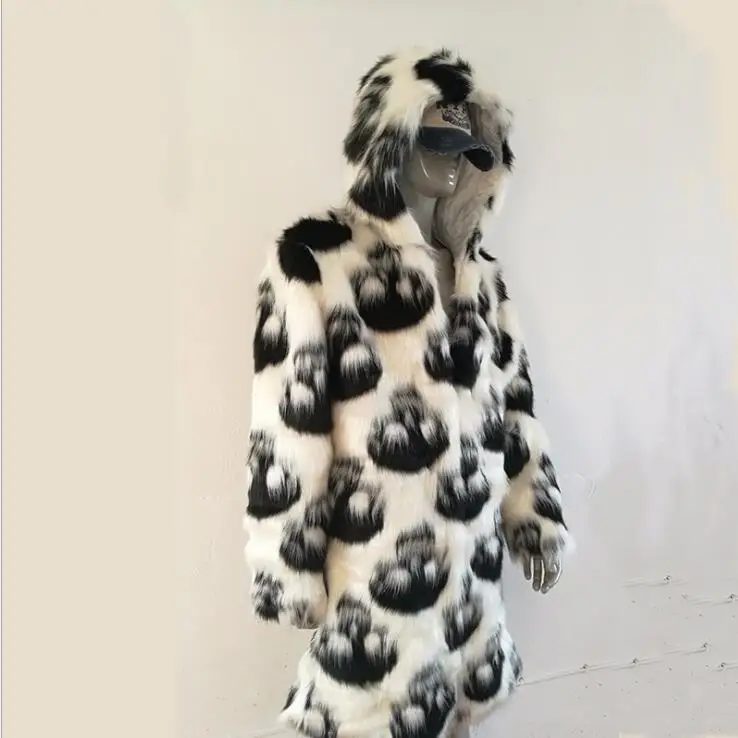 Faux mink leather jacket womens winter thicken warm fur leather trench coat woman slim jackets jaqueta de couro fashion Autumn