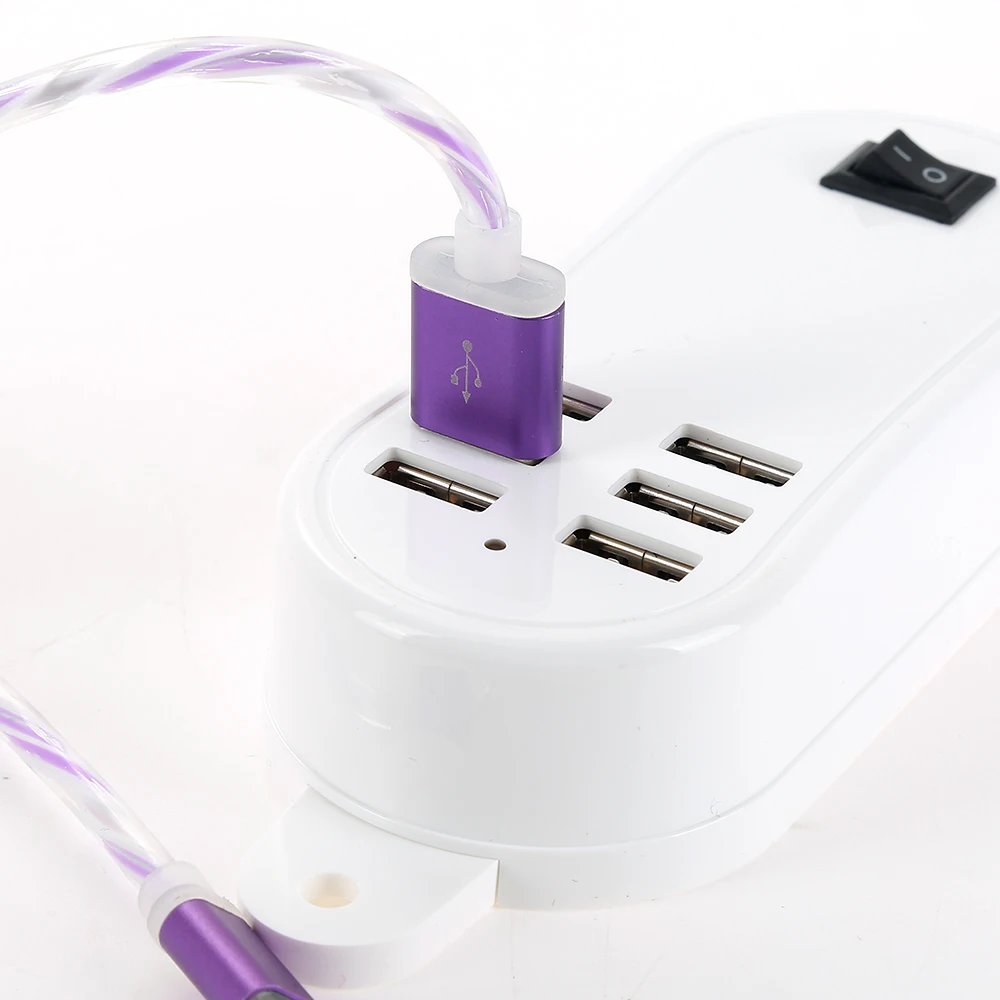 6 Порты USB зарядное устройство для iPhone iPad samsung несколько стены зарядки ЕС США