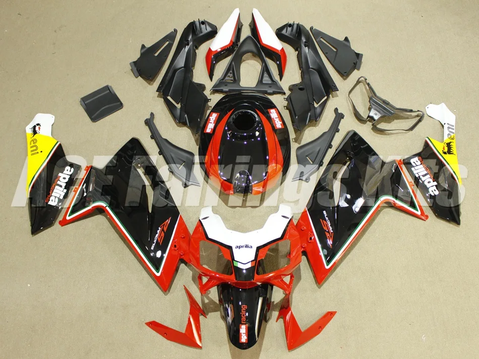 

Новый комплект обтекателей из АБС-пластика для литья под давлением, подходит для Aprilia RS125 06 07 08 09 10 11 RS 125 2006 2007 2011, комплект обтекателей красно...