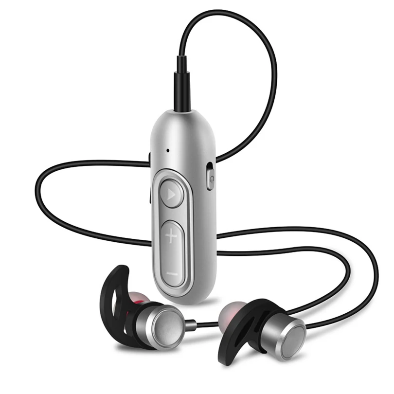 Aibesser collar clamp design wireless earphone headset business portable clip sytle bluetooth earpiece hifi for huawei p9 lite |