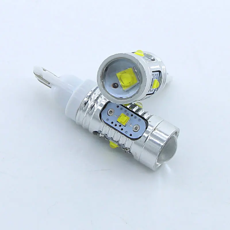Комплект из 2 предметов белая T10 25W 168 921 XBD чипы светодиодный Обратный DRL светильник
