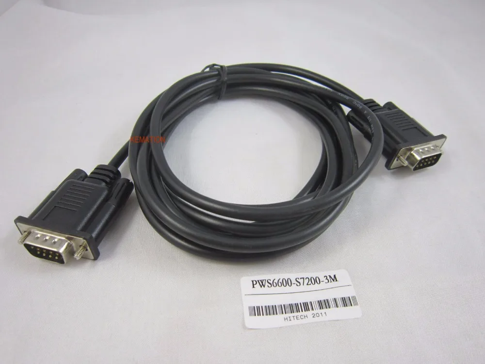 Совместимый кабель PWS6600 S7200 для Hitech HMI NEW Series & Simatic ПЛК S7 200 2 5 м PWS6600/S7200 200|cable 2|20
