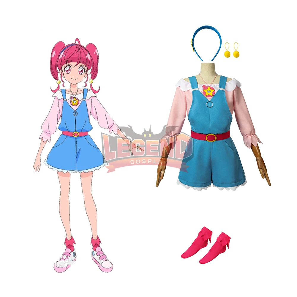 Косплей Легенда аниме звезда Мерцание Precure Hoshina Hikaru бриллианты на заказ полный