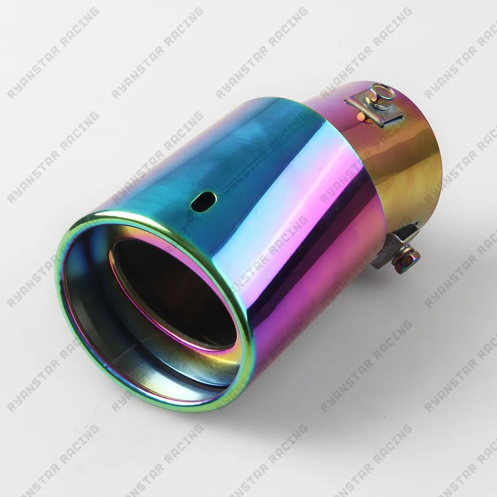 2.5 &quotавтомобиль автомобиля глушитель Нержавеющая сталь хвост трубой