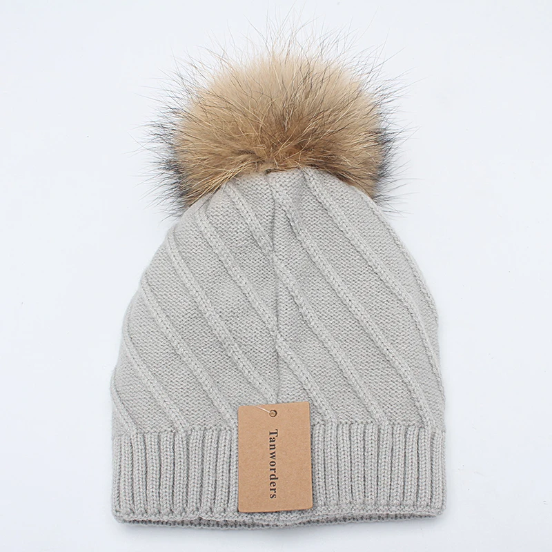 Женские зимние шапки из натурального меха енота пом Англичане шапочки шляпа