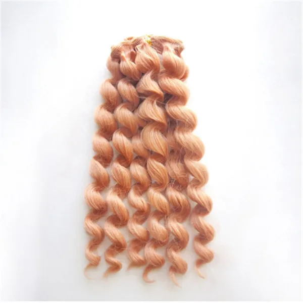 17 Куклы парики волосы 1 шт. 20 см волосы утки для Kurhn BJD SD Pullip Blyth американская Кукла Высокая температура волокна куклы аксессуары DIY Волосы - Цвет: 17