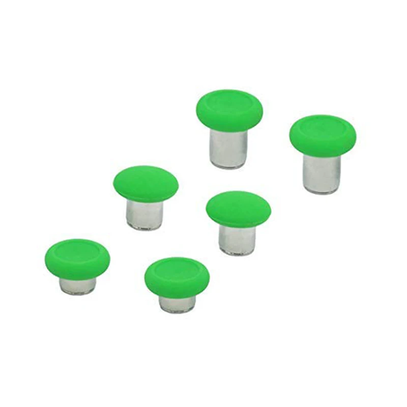Green 6 в 1 Сменные джойстики сменные части для контроллера Xbox One Elite - Цвет: Green