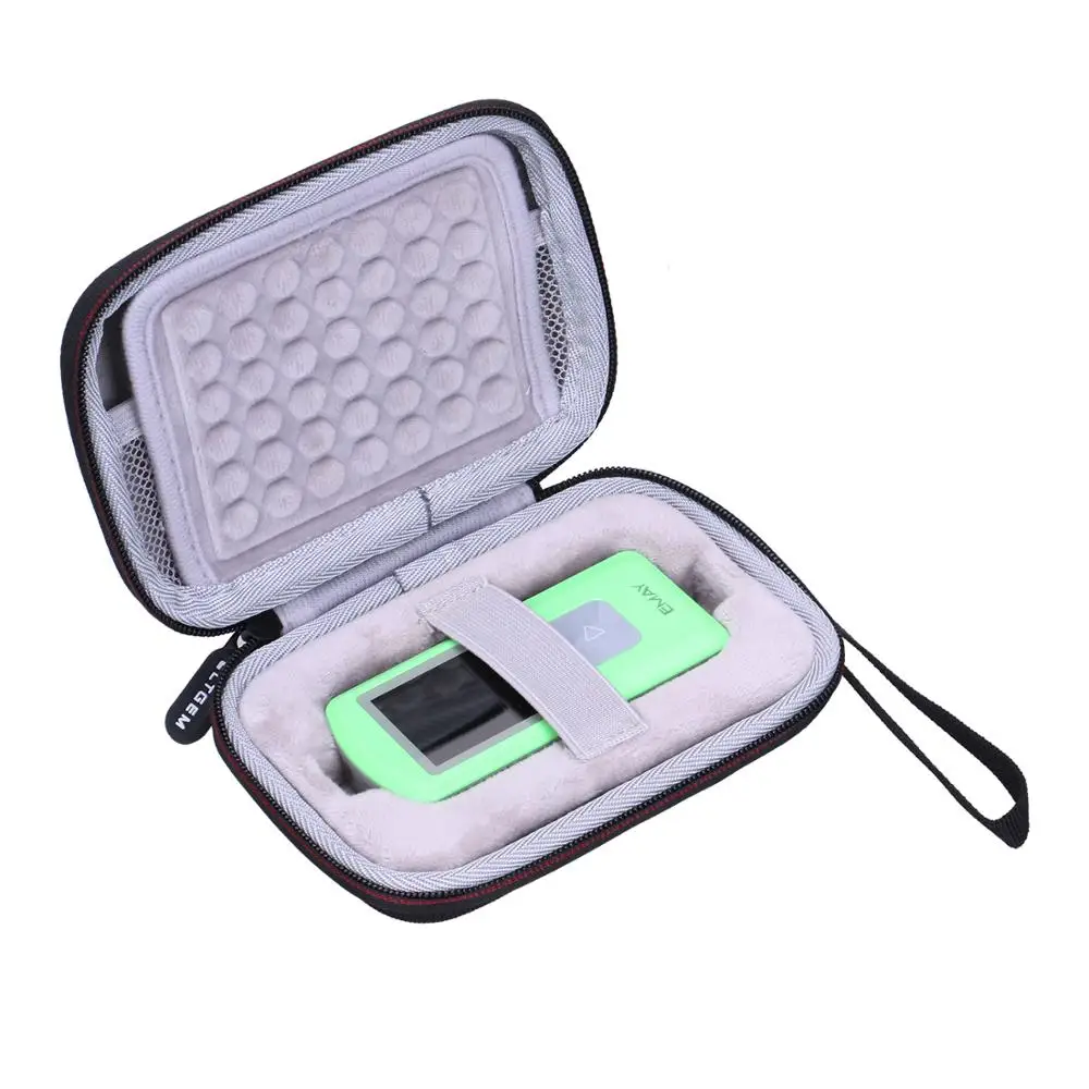 LTGEM EVA черный Жесткий Чехол для EMAY/CONTEC портативный EKG Monitor|Сумки фото-/видеокамеры| |