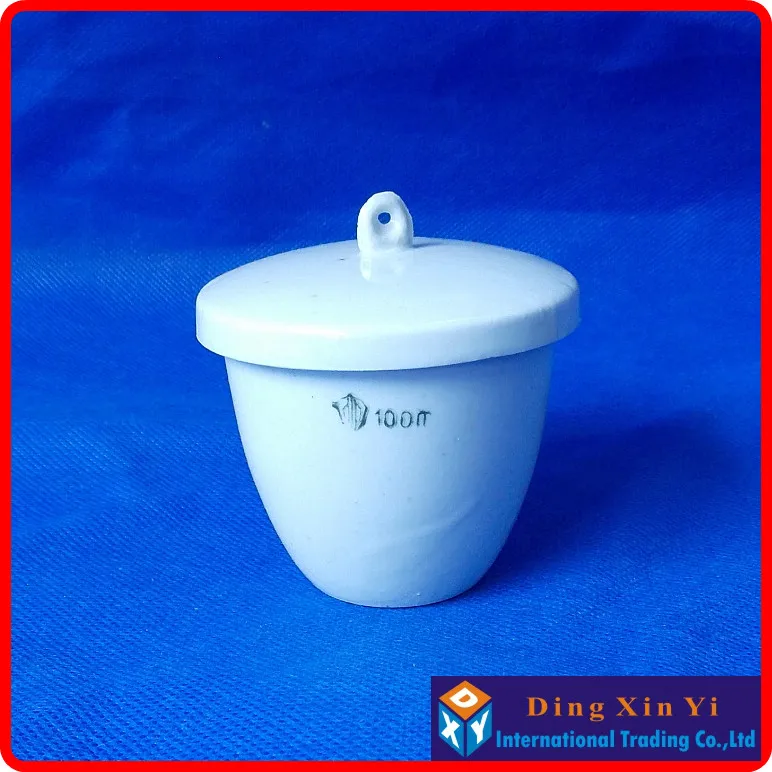 (4 шт./лот) 100 мл керамический тигель фарфоровый тигель|crucible furnace|porcelain powderporcelain logo |