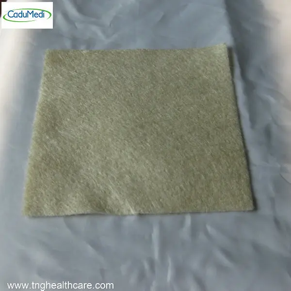 100pc 10cm*10cm Alginate dressing wound packing absorbent surgica medical calcium bedsore burn sodium dental alginate dresssings | Спорт и