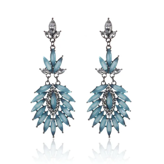 Wholesale Promotion Top Fashion Orecchini Jewelry DIY Vintage Boho Leaf Black Earrings For Women Free Shipping LE1314# | Украшения и