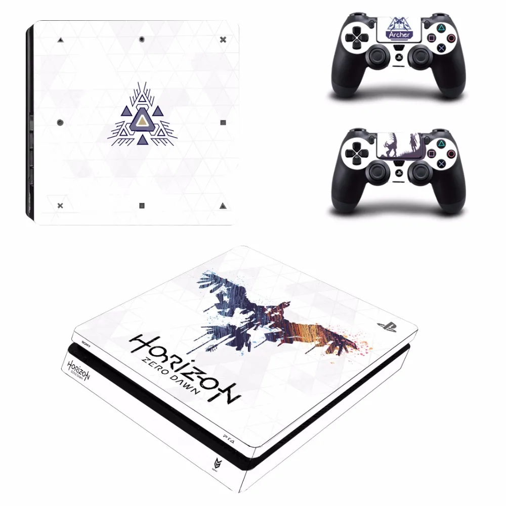 Horizon Zero Dawn PS4 тонкий переводная картинка наклейка для Sony PlayStation 4 консоли и 2