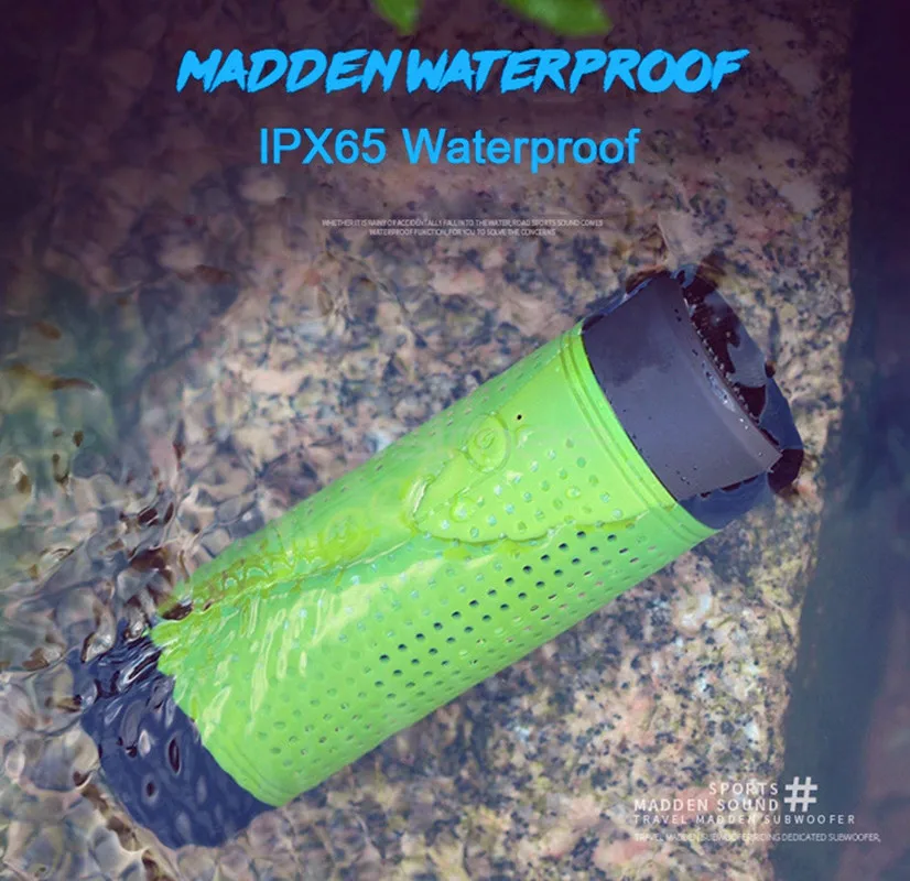 EAGOOD портативный для улицы спортивный беспроводной динамик водостойкий Bluetooth 4000