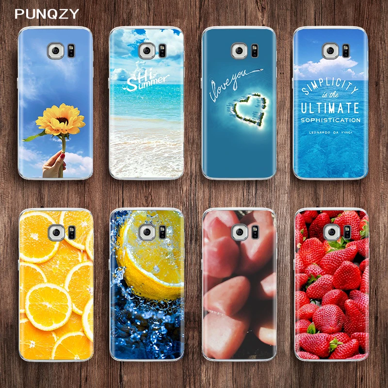 PUNQZY Прозрачный чехол для телефона SamSung Galaxy S7 край J1 2016 A6 2018 S8 S9 плюс мягкая TPU