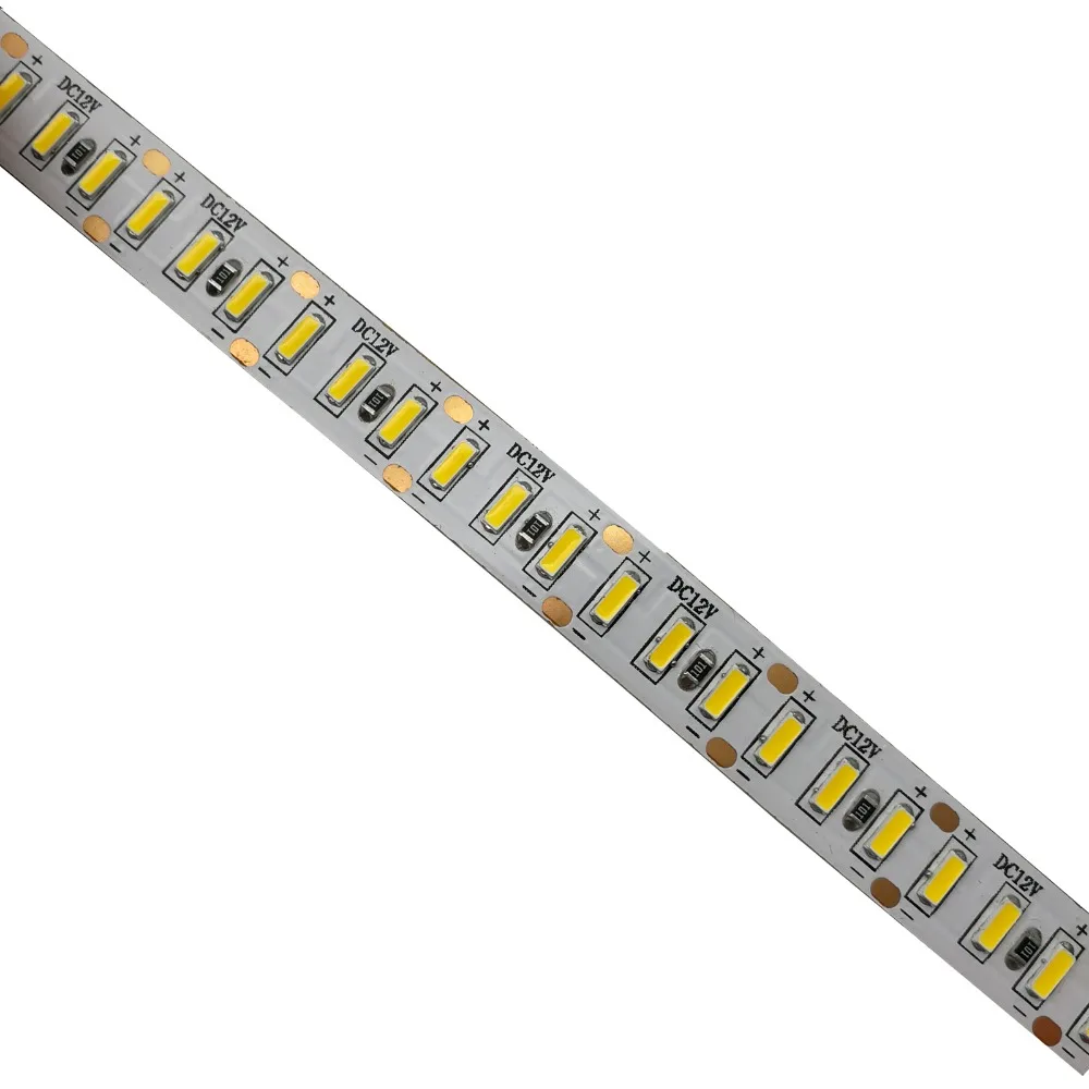 4014 SMD 204 светодиодный s/m светодиодный гибкий светильник 5 м 1020 светодиодный s лента DC12V веревочная лампа супер яркий холодный белый теплый белый не водонепроницаемый