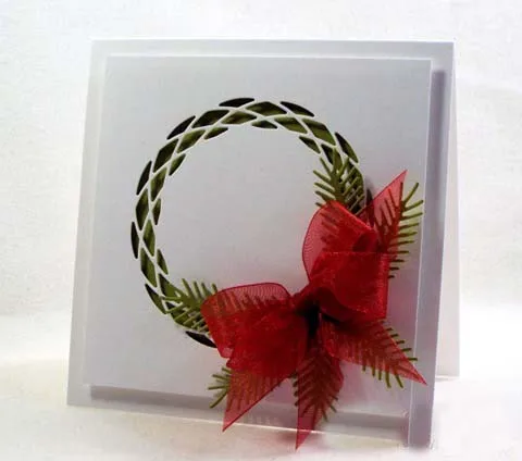 Металлические Вырубные штампы AddyCraft вырезанная форма кольцо фон и листья