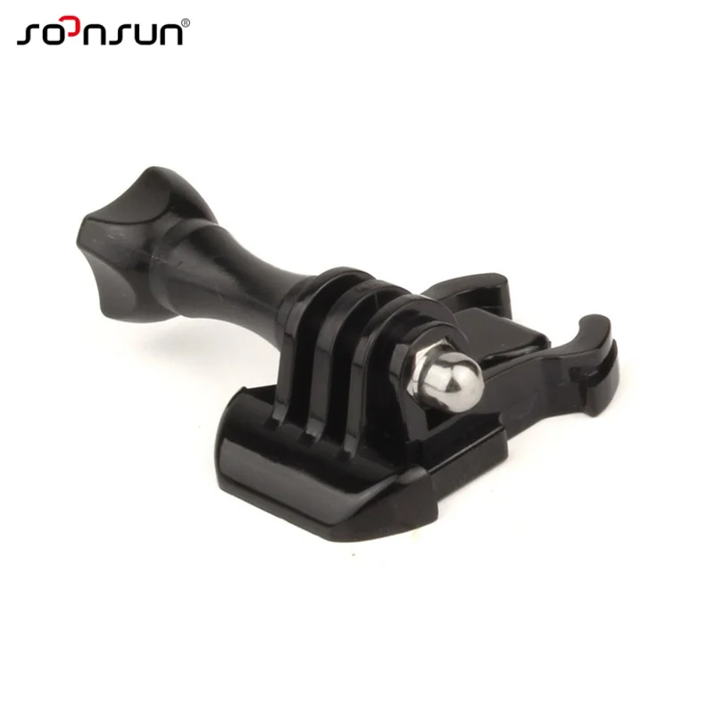 Изогнутый клейкий боковой адаптер SOONSUN для шлема GoPro Hero 7 6 5 4 SJCAM Xiaomi Yi аксессуары|for
