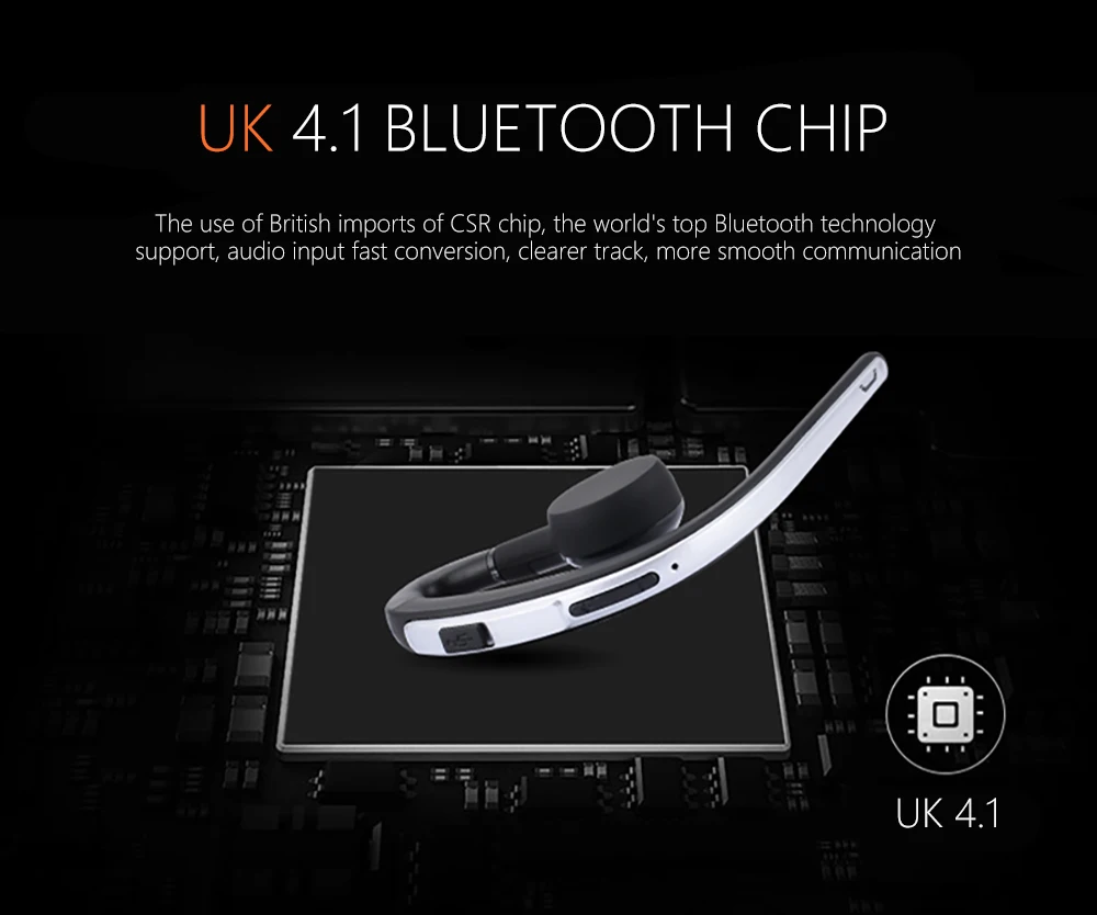Беспроводные Bluetooth наушники Heaton, офисные Bluetooth наушники с микрофоном, голосовое управление, музыкальные наушники