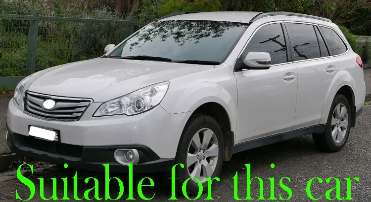Для Subaru Outback 2010-2014 алюминиевая + холщовая Задняя накладка на груз защитный экран