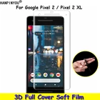 Для Google Pixel2 5,0 дюймаpixel 2 XL, изогнутая 3D Защитная пленка с полным покрытием, мягкая ПЭТ-пленка (не закаленное стекло)