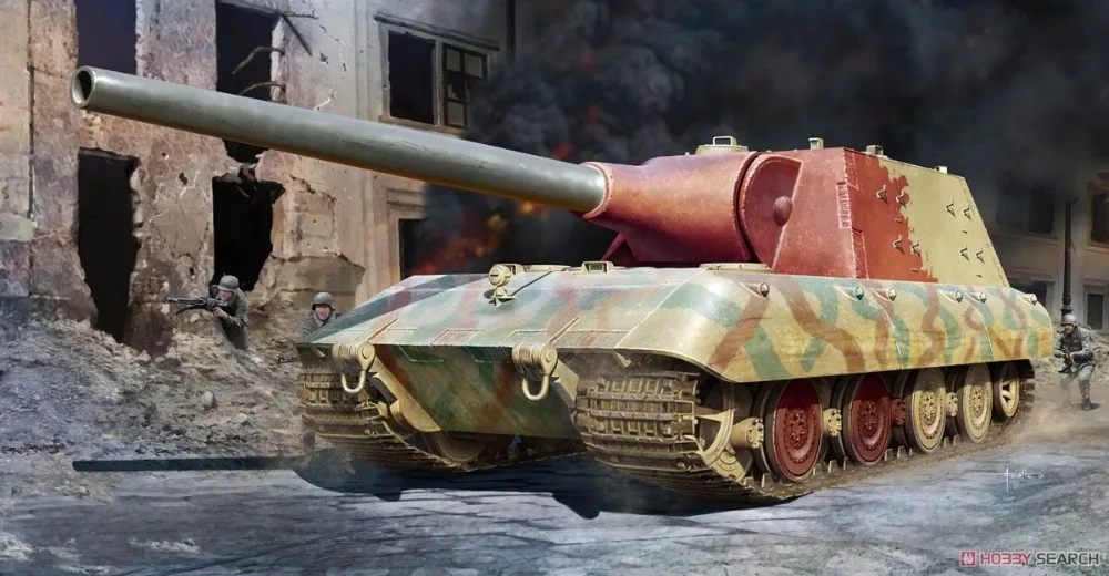 1/35 trumpeter 09542 заглушка E-100 модель хобби