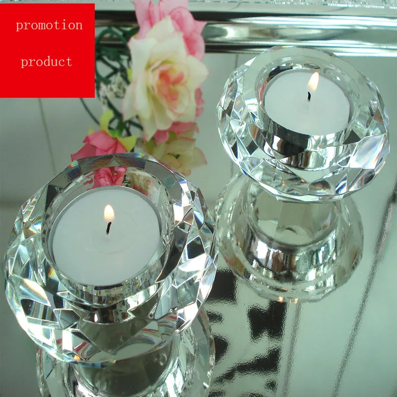 4251 романтический мусс изысканный Кристальный маленький маленькие подсвечники