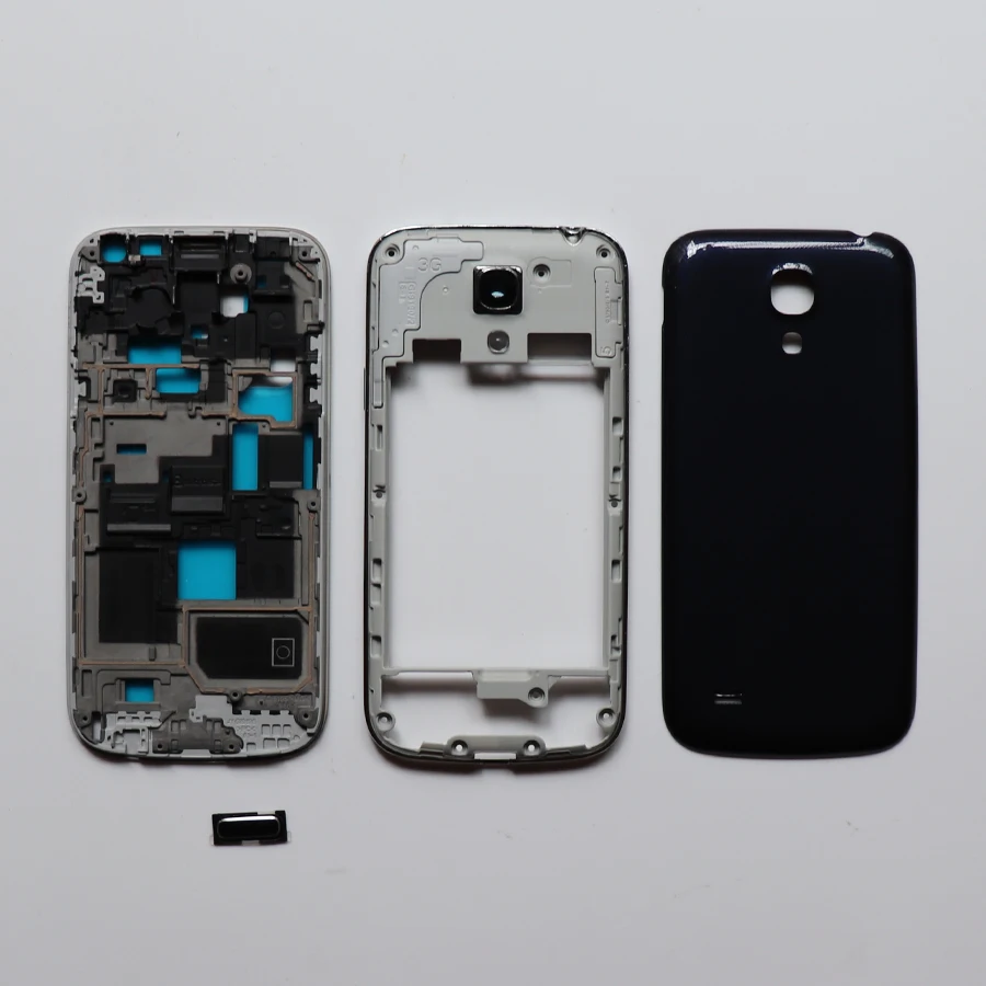 Новый полный корпус для Samsung Galaxy S4 mini i9190 i9192 i9195 + передняя рамка задняя крышка