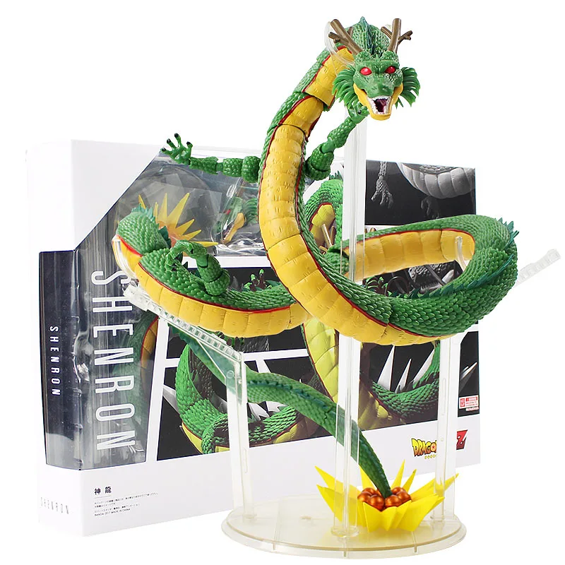 Dragon Ball Z Shenron фигурка игрушки Shenlong Аниме Драконий жемчуг зет Модель Кукла подарок для детей - Цвет: With Color Box