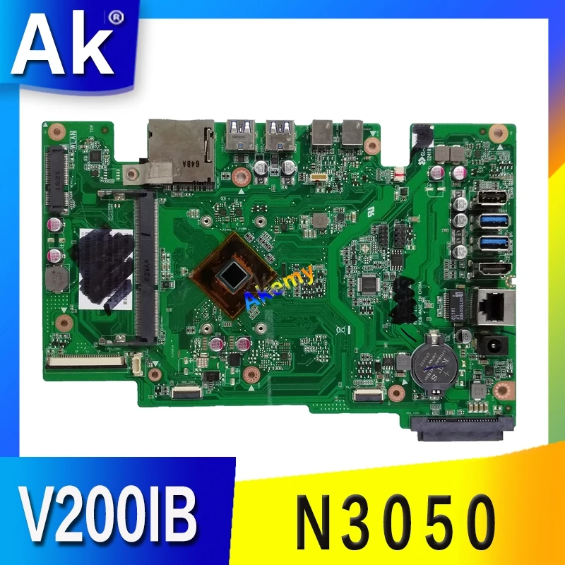 

V200IB MAIN_BD_N3050(4)/UMA/AS 90PT01J0-R01000 материнская плата REV 1,5 для For Asus V200I V200IB настольная материнская плата 100% протестированная Рабочая