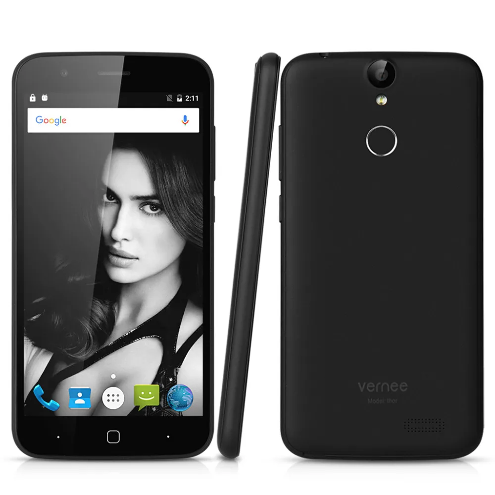 Vernee Thor 5.0-дюймовый HD экран 3ГБ ОЗУ + 16ГБ ПЗУ мобильный телефон смартфон Android 6.0