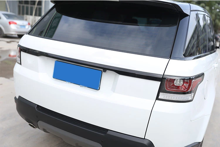 Глянцевая черная крышка багажника автомобиля из АБС пластика для Range Rover Sport RR 2014