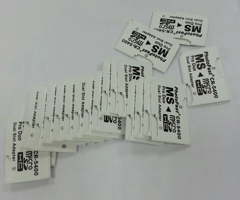 Высокое качество Photofast CR5400 двойной слот Micro SD TF карта для MS Memory Stick Pro Duo адаптер 10