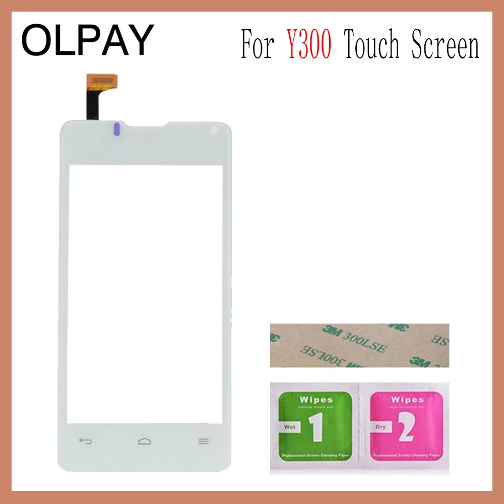 4 0 ''для Huawei Ascend Y300 U8833 T8833 0100 сенсорный экран дигитайзер панель Стекло