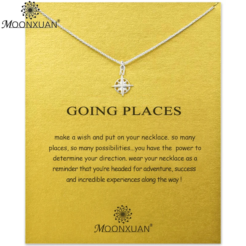Polaris компас колье Цепочки и ожерелья Для женщин Jewelry Kolye Геометрическая себе s