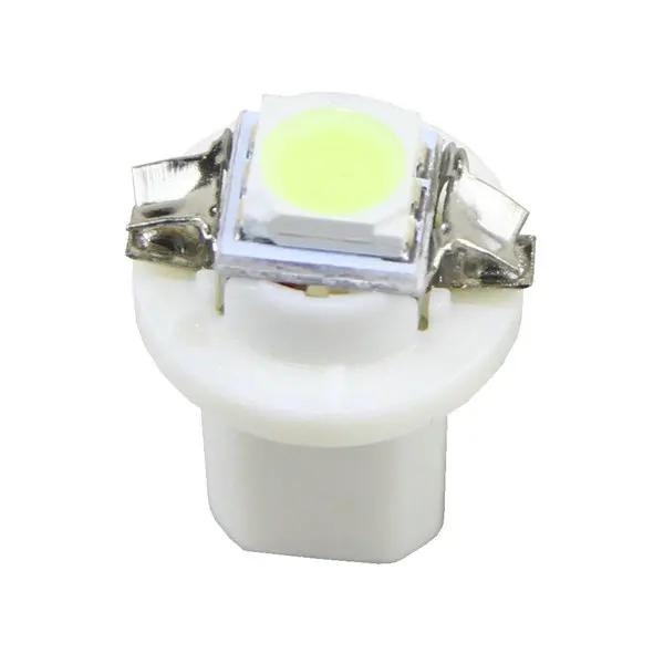 10 шт. зеленый B8.5D 509T B8.5 5050 Led 1 SMD T5 лампа авто Клин Автомобильный манометр приборная панель приборный светильник 12 в автомобильный Стайлинг - Испускаемый цвет: Белый