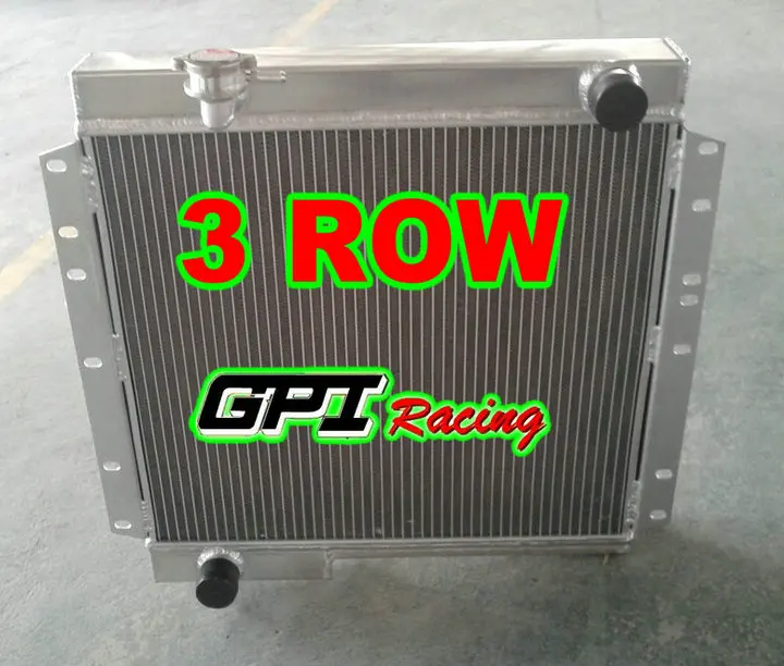 NEW Aluminum Radiator +FAN for Toyota Land Cruiser BJ40 DIESEL BJ42 MT LandCruiser | Автомобили и мотоциклы