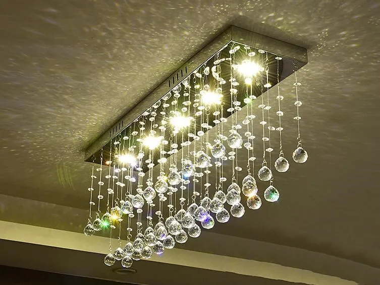 Modern crystal Ceiling Lights Lamparas De Techo lustre Luminaria Abajur Lamp Home Lighting light Avize Luminaire | Освещение