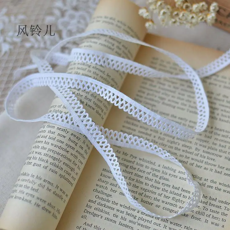 1 метр эластичный собачий кружевной материал [1 см] | Дом и сад